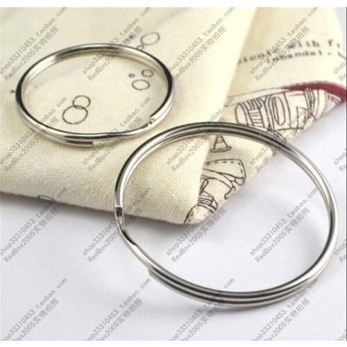 50pcs/lot 40mm/50mm extra large key ring keychain