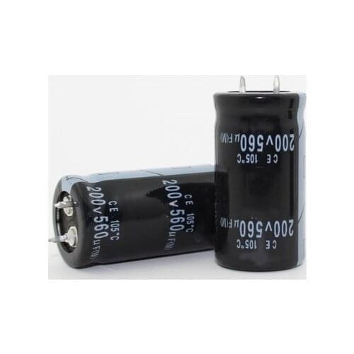200V560UF 560UF 200V electrolytic capacitor 22*40mm