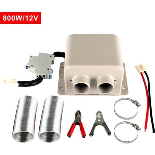 800W 12V/24V Car Heater Fast Heating Fan Dual Control Winter Windscreen Defroster Auto Truck Window Demister Interior Warmer