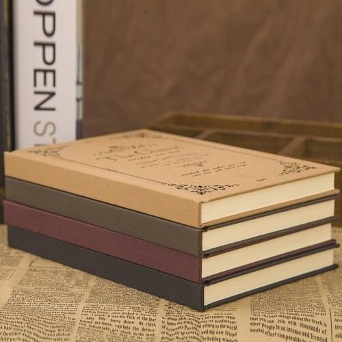 Hot selling A5 stationery Notepad hard copy European style of the ancient creative student diary business notebook 128sheets/pcs