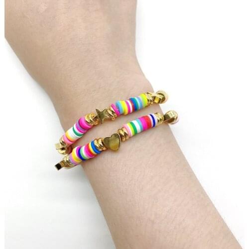 5pcs/lot Boho Style Handmade Friendship Beads Bracelets