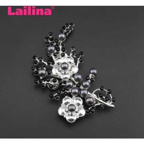 Crystal Flower Brooches Rhinestone Brooch Pin Fashion Jewelry Coat Dress Corsage Bijouterie Broches Gift