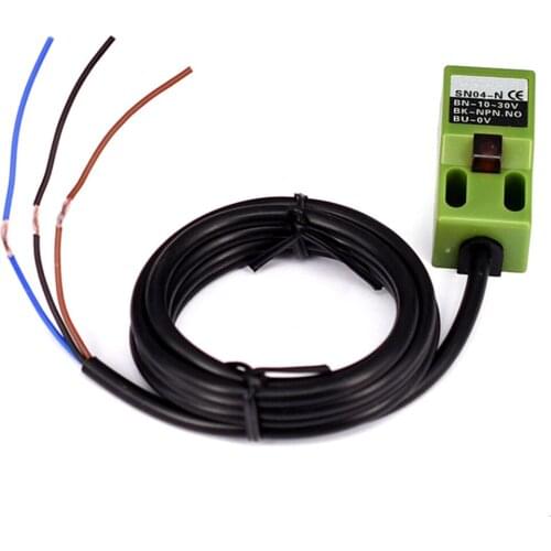 DuoWeiSi 3D Printer Parts Inductive proximity switch square SN04-N NPN Normally open 6-36V
