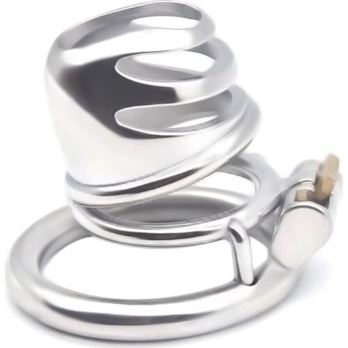 Male Chastity Cage Chastity Devices Stainless Steel Penis Lock Bondage Restraint Kit BDSM Sex Toys For Men Gay Adult Games