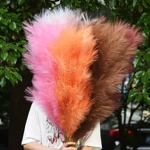 Artificial Pampas Grass 120CM Wedding Party Home Decoration 120cm Reed for Wedding Party Home Garden DIY Plant Decoration