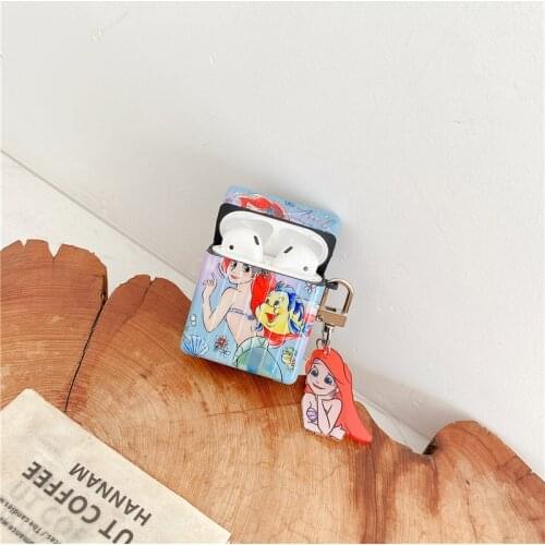 Cartoon Princess Airpods Pro Cover Cartoon Apple Headphone Soft Shell Jewelry Set Suitable for Birthday Gifts