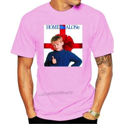 HOME ALONE MOVIE CHRISTMAS CULT MOVIE T Shirt Short Sleeve Hipster Tees Top Tee 2020 New 100% Cotton T-Shirts Men Plus Size
