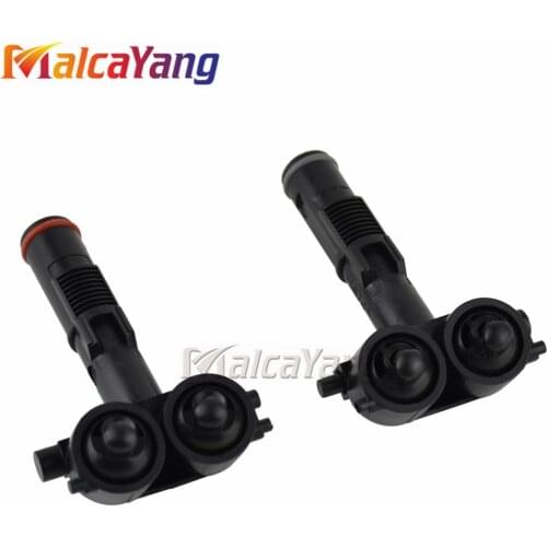 Front Left/Right side Headlight Headlamp Washer Jet Nozzle Head for Porsche Cayenne 2011-2014 95862816100 95862816200
