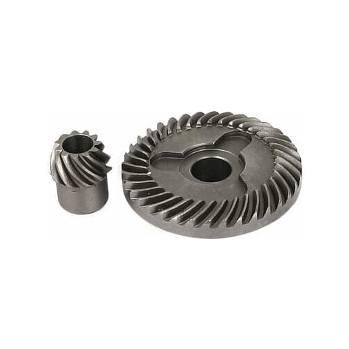 Replacement Metal Electric Angle Grinder Spiral Bevel Pinion Gear Set for DW803