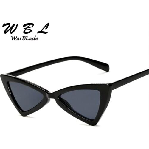 WarBLade 2019 New Fashion Triangle Cat Eye Sunglasses For Women Vintage Sun Glasses Brand Designer Shades UV400