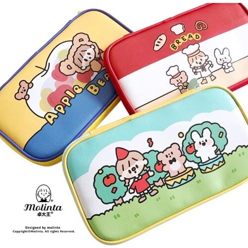 1Pcs Kawaii Pencil Case Molinta Storage bag Gift Estuches School Pencil Box Pencilcase Pencil Bag School Supplies Stationery