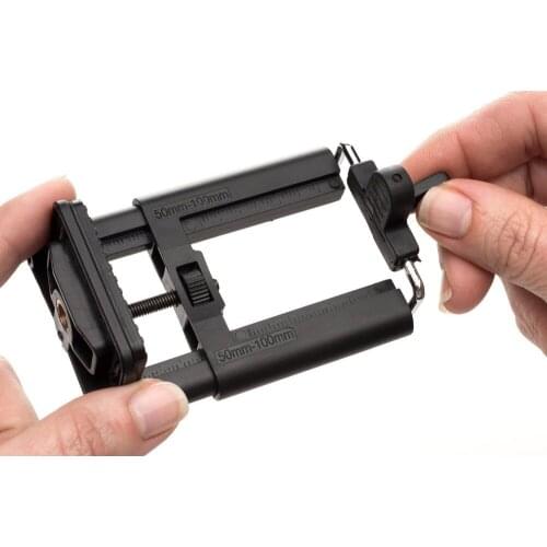 Cell Phone Tripod Adapter Tight Grip Mount Fits Every Phone Smartphone Samsung