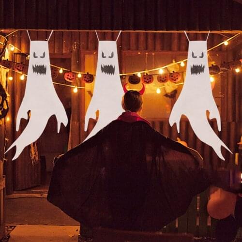 113cm white Scary Halloween Ghost Ornaments For Home Halloween Party Decoration Haunted House Scary Props