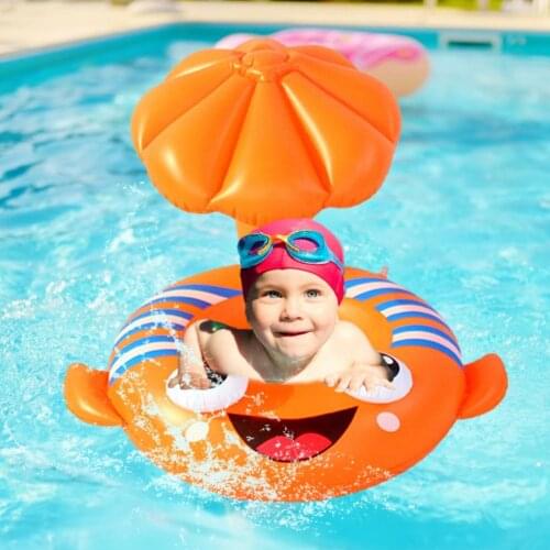 Baby Swimming Tube Safety Infant Bathing Float Circle Pool Float Water Party Swim Tube Ring Floaties for Kids Toddlers