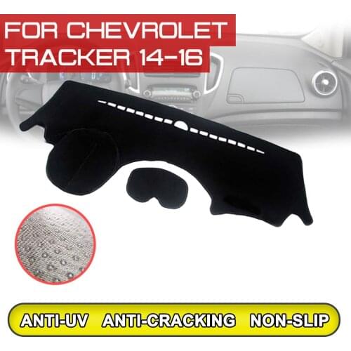 For Chevrolet Tracker 2014 2015 2016 Car Dashboard Mat Anti-dirty Non-slip Dash Cover Mat UV Protection Shade