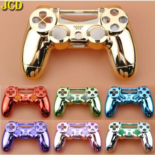 JCD Replacement Plating Housing Shell Case Cover For PlayStation DualShock 4 PS4 JDM-011 Controller JDS-010 Housing Case