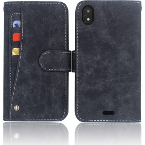 Hot! DEXP AL350 Case Luxury Wallet Flip Leather Phone Bag Cover Case For DEXP AL350 With Front Slide Card Slot