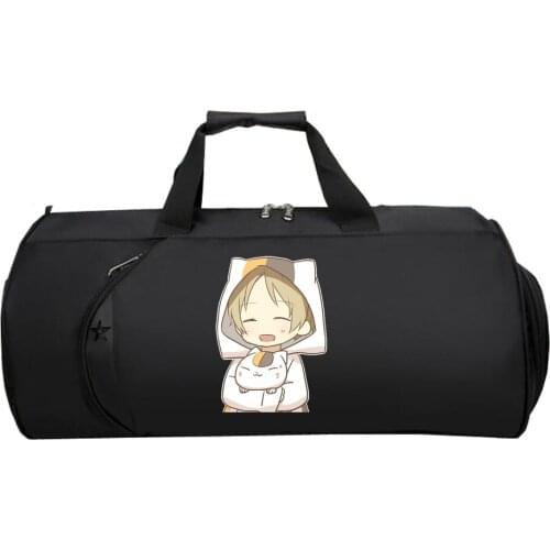 Men Travel Bag Multifunction Bags Luggage Bag Tote Large Capacity Utility Weekend Overnight Handbag for anime Natsume Yuujinchou