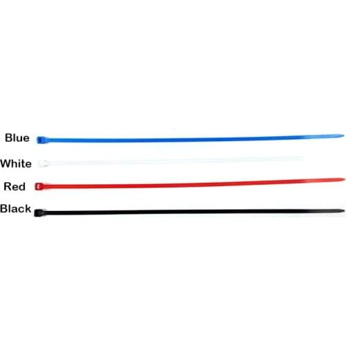 MOD Nylon Cable Tie Black,Blue, Red, White Color Option 10pcs/lot