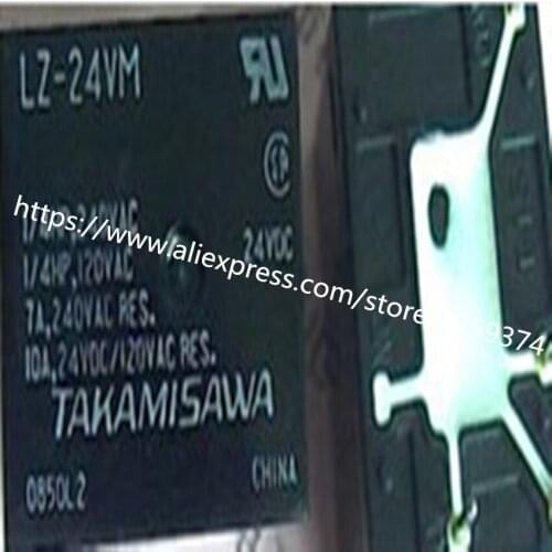 Wholesale 100pcs/lot LZ-24VM 10A 4feet relay