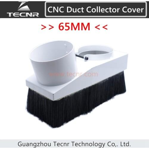 TECNR 65MM cnc dust collector cover CNC Router Accessories 800W spindle motor use