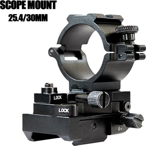 Adjustable Scope Mount Ring 30mm/25mm Picatinny Weaver Rail Weaver Tactical Mount For Rifle Scope Rifle Hunting Accessories