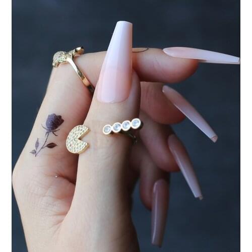 Luxury gel ombre Coffin Acrylic nails nude salon 24pcs fake nails ballet UV glossy reuse trapezoid Baby Boomer Gradient yellow