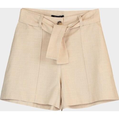 Trendyol Belt Detail Shorts & Bermuda TWOSS19IE0062