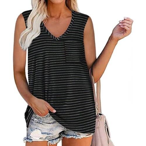 New Tshirt Women 2021 Oversized Printed Stripe Printed Vest T-shirt Frock Tshirt Fashion Womens Clothing