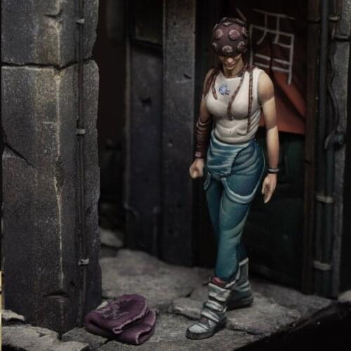 1/35 Hypercon female, No scene, Resin Model Soldier GK, Unassembled and unpainted kit