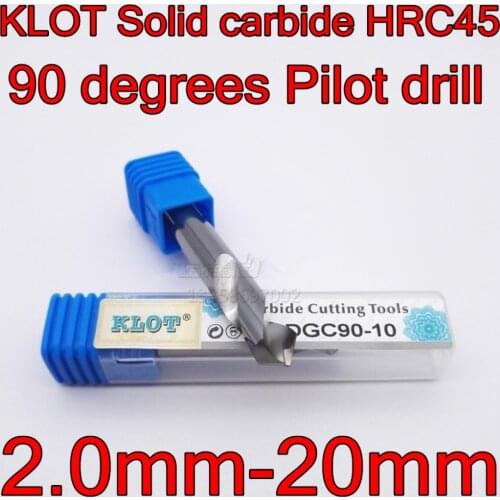 2.0mm-16mm JAPAN KOLT HRC45 Solid carbide Pilot drill center drill Free shipping