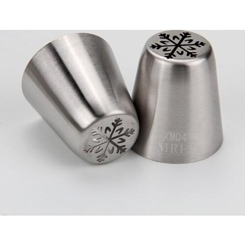 20pcs/lot)Free Shipping New Stainless steel Christmas Theme (Tree Snowflake) Pastry Icing Nozzles #XM04