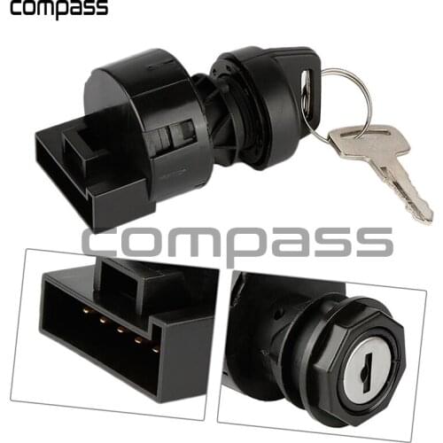 6-pin Ignition Key Switch For Polaris Sportsman 400 500 600 700 800 Ranger 900 1000 XP Diesel RZR