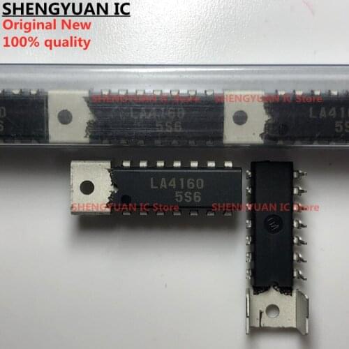 5 pcs/lot LA4160 4160 DIP-14 Single-Chip Tape Recorder Audio System 100% new imported original 100% quality
