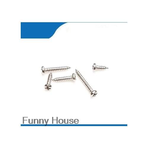 Free shipping 50Pcs/Lot M3 304 Stainless Steel pan Head phillips countersunk self tapping screw Length 10mm