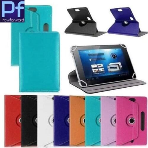 For ASUS MeMO Pad 7 ME176C 7 Inch Tablet Universal PU Leather Cover Case 360 Degree Rotating Free Shipping+Stylus