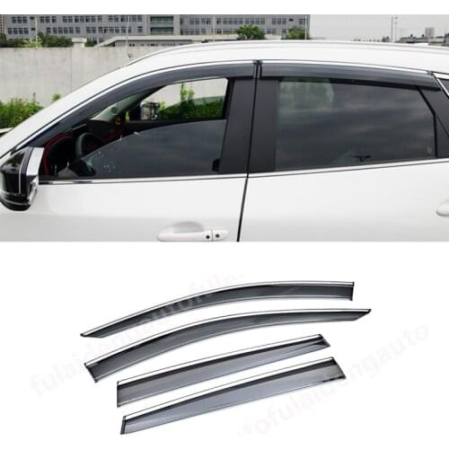 For Mazda CX-5 CX5 2017-2020 Car Window Visor Vent Shade Rain Guard Door Visor Splitter Car styling accessories