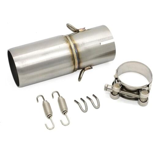 For Yamaha R6 YZF R6 Exhaust Muffler Middle Link Pipe Slip-on YZF-R6 2006 - 2014 Motorcycle 51mm Muffler Middle Link Pipe System