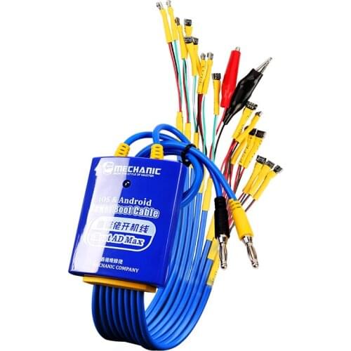MECHANIC for Android IOS Power Boot Control line Android IOS Phone Test Power Supply Cable for iphone Huawei Xiaomi Samsung