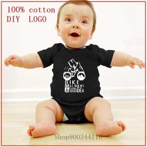 MTB mountain biking cycle is good idea bodysuit baby Summer Unisex Baby Clothes baby girl clothes newborn size girl and boy sets