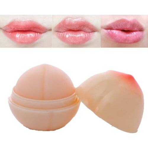 Beauty Peach Moisturizing Lip Balm Lipstick Lip Care makeup lip balm Chapstick RB004