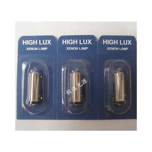10pcs Alternative WelchAllyn 03000 3.5V 0.72A lamp,Direct ophthalmoscope halogen bulb,HIGH LUX for Welch Allyn WA 03000