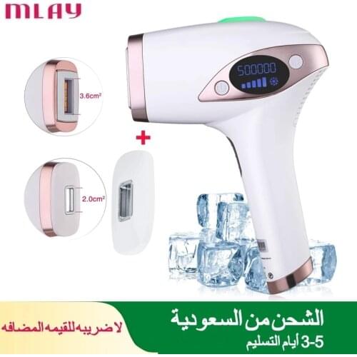 Laser Hair Removal for Women & Men Permanent Hair Removal Upgrade Ice Compress Hair Remover on Bikini Line Legs Arms Armpits