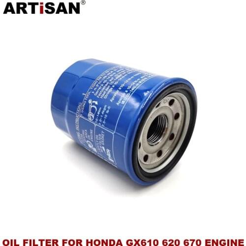 Oil Filter For HONDA GX610 18HP GX620 20HP GX630 GX670 24HP GX690 Engine Water Pump Cultivator Tiller Garden Tools Spare Parts