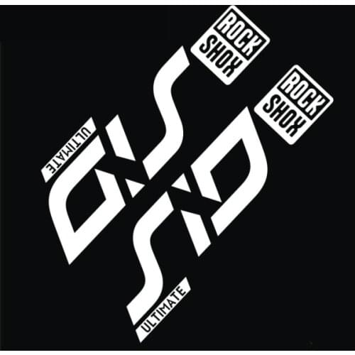 2PCS for ROCKSHOX Reba Fork Decals Bicycle Front Fork Stickers MTB Fork Bike Stickers Bicycle Stickers Racing Cycling 19cm