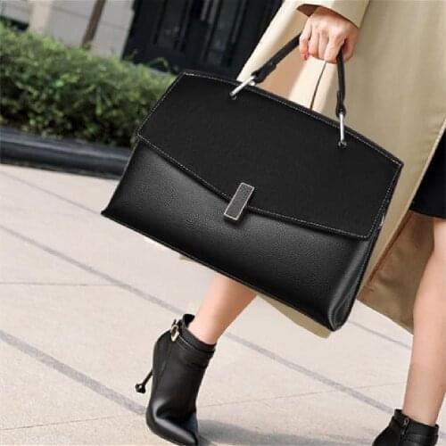2021 New leather bag women simple fashion handbag horse hair texture spliced one-shoulder cross-body bag versatile bag women