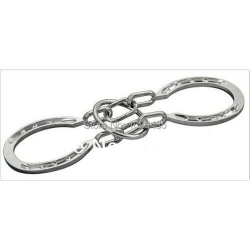 Wholesale 3PCS/Lot Metal Horseshoe Puzzle Classic Mind Brain Teaser Game Toy for Young and Old