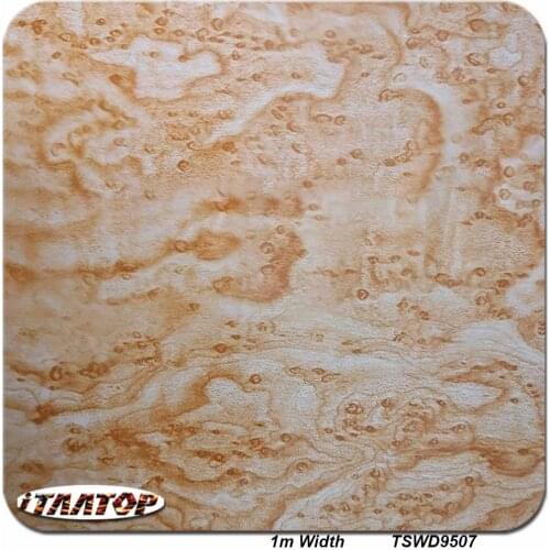 ITAATOP TSWD9507 1M * 10M Gold Wood Pva film Water Transfer Printing Film