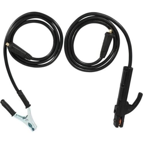 Professional 200A Groud Welding Earth Clamp Clip Set For Mig Tig ARC Welding Machine 1.5M Cable 10-25 Plug