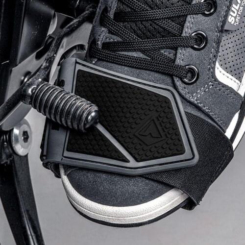 Rubber Motorcycle Shoes Protective Gear Shift Pad Moto Anti-skid Gear Shifter Lightweight Boot Cover Shifter Guards Protector
